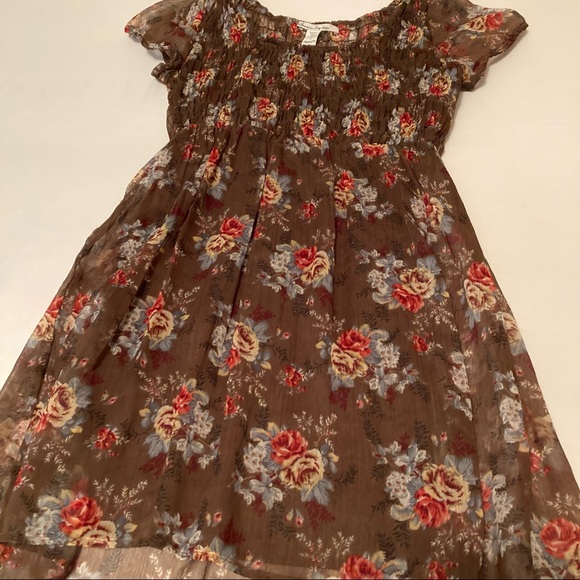 AMERICAN RAG Floral Ruffle Mini Dress - Picture 5 of 11